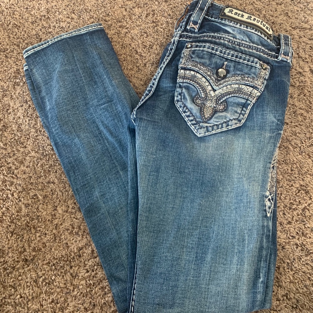 women’s rock revival jeans